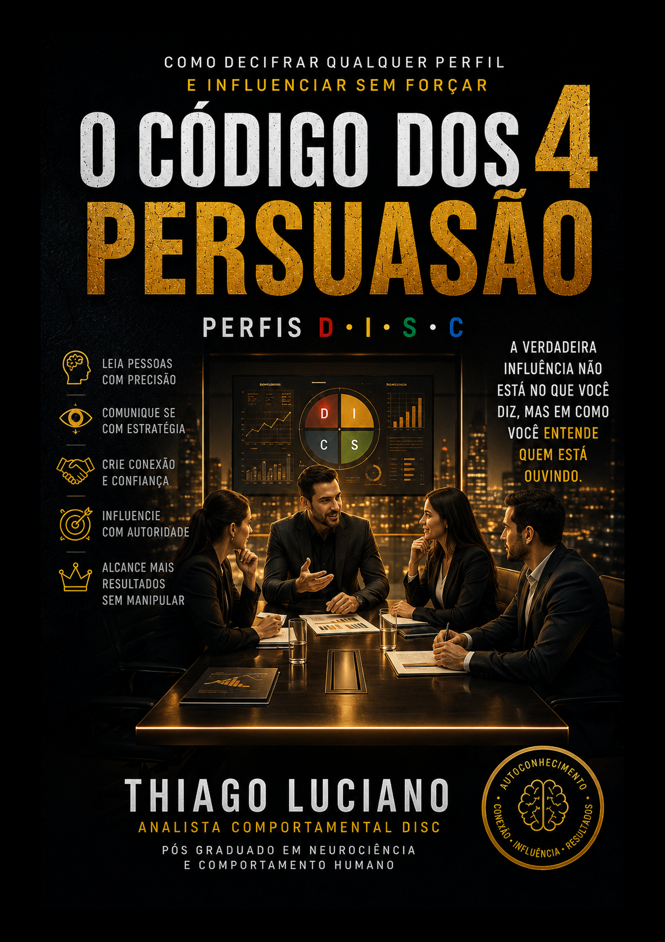 Capa do e-book O Código dos 4 Persuasão